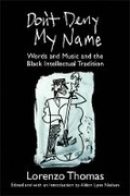 Cover: Don't Deny My Name - The University of Michigan Press