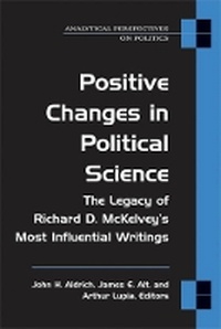 Enlarge image Cover: Positive Changes in Political Science - The University of Michigan Press
