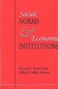 Cover: Social Norms and Economic Institutions - The University of Michigan Press