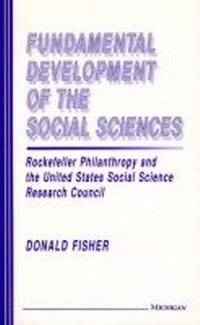 Enlarge image Cover: Fundamental Development of the Social Sciences - The University of Michigan Press