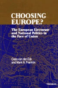 Enlarge image Cover: Choosing Europe? - The University of Michigan Press