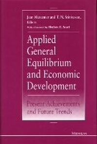 Enlarge image Cover: Applied General Equilibrium and Economic Development - The University of Michigan Press