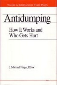 Enlarge image Cover: Antidumping - The University of Michigan Press