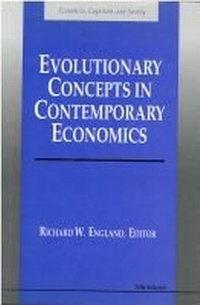 Enlarge image Cover: Evolutionary Concepts in Contemporary Economics - The University of Michigan Press