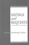 Cover: Savings and Bequests - The University of Michigan Press