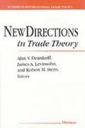 Cover: New Directions in Trade Theory - The University of Michigan Press