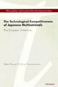 Enlarge image Cover: The Technological Competitiveness of Japanese Multinationals - The University of Michigan Press
