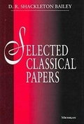 Cover: Selected Classical Papers - The University of Michigan Press