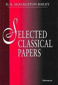 Enlarge image Cover: Selected Classical Papers - The University of Michigan Press