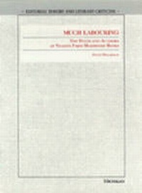 Enlarge image Cover: Much Labouring - The University of Michigan Press
