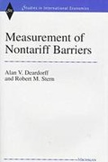 Cover: Measurement of Nontariff Barriers - The University of Michigan Press