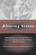 Cover: Altering States - The University of Michigan Press