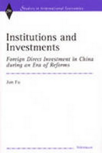 Enlarge image Cover: Institutions and Investments - The University of Michigan Press