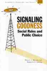 Enlarge image Cover: Signaling Goodness - The University of Michigan Press