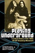 Cover: Playing Underground - The University of Michigan Press
