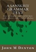 Cover: A Sanskrit Grammar Text - Aatmane Books