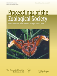 Abbildung von: Proceedings of the Zoological Society - Springer