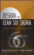 Cover: Design for Lean Six Sigma - Wiley
