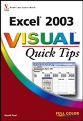 Bild: Excel 2003 Visual Quick Tips - Wiley
