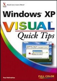 Enlarge image Cover: Windows XP Visual Quick Tips - Wiley