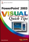 Cover: PowerPoint 2003 Visual Quick Tips - Wiley