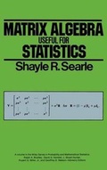 Cover: Matrix Algebra Useful for Statistics - Wiley
