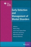Cover: Early Detection and Management of Mental Disorders - Wiley