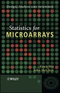 Cover: Statistics for Microarrays - Design, Analysis and Inference - Wiley