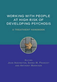 Enlarge image Cover: Working with People at High Risk of Developing Psychosis - Wiley