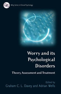 Enlarge image Cover: Worry and its Psychological Disorders - Wiley