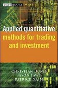Enlarge image Cover: Applied Quantitative Methods for Trading and Investment +CD - Wiley