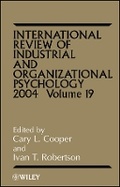 Cover: International Review of Industrial and Organizational Psychology 2004 V19 - Wiley