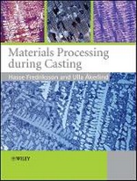 Enlarge image Cover: Materials Processing During Casting - Wiley