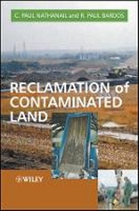 Enlarge image Cover: Reclamation of Contaminated Land - Wiley