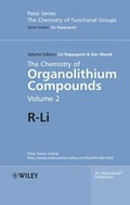 Cover: The Chemistry of Organolithium Compounds - Wiley