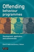 Cover: Offending Behaviour Programmes - Wiley