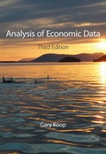 Cover: Analysis of Economic Data - Wiley