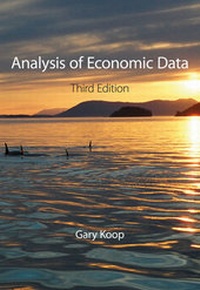 Enlarge image Cover: Analysis of Economic Data - Wiley
