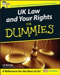Cover: UK Law and Your Rights For Dummies - Wiley