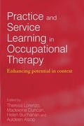 Cover: Practice and Service Learning in Occupational Therapy - Wiley