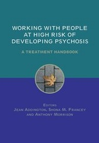 Enlarge image Cover: Working with People at High Risk of Developing Psychosis - Wiley