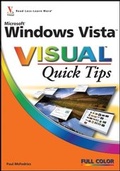 Cover: Microsoft Windows Vista Visual Quick Tips - Wiley