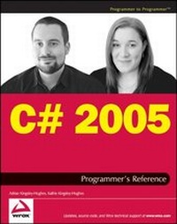 Enlarge image Cover: C# 2005 Programmer's Reference - Wiley