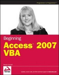 Abbildung von: Beginning Access 2007 VBA - Wrox Press