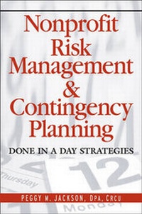 Enlarge image Cover: Nonprofit Risk Management and Contingency Planning - Wiley