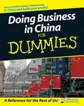 Cover: Doing Business in China For Dummies - Wiley