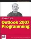 Cover: Professional Outlook 2007 Programming - Wrox Press