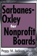 Cover: Sarbanes-Oxley for Nonprofit Boards - Wiley