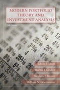 Cover: Modern Portfolio Theory and Investment Analysis - Wiley