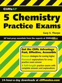 Enlarge image Cover: CliffsAP<sup> (R)</sup> 5 Chemistry Practice Exams - Wiley